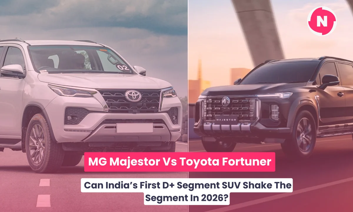 MG Majestor Vs Toyota Fortuner: Can India’s First D+ Segment SUV Shake The Segment In 2026? | Image Via Car Blog India