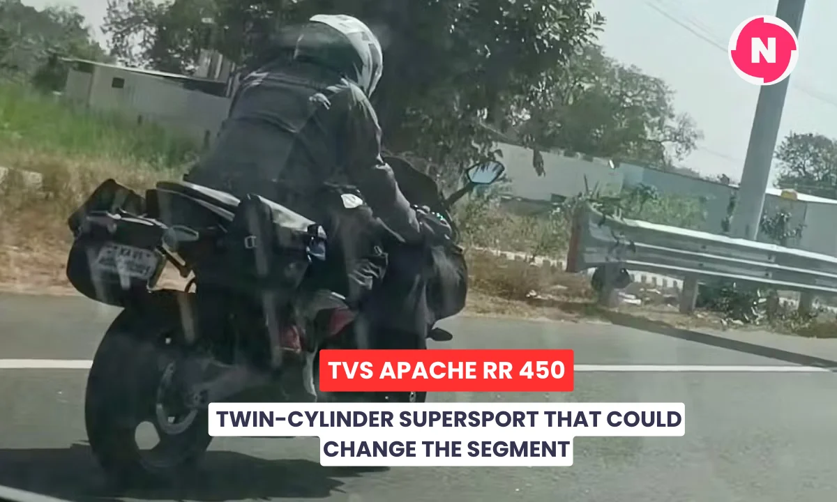 TVS APACHE RR 450: TWIN-CYLINDER SUPERSPORT THAT COULD CHANGE THE SEGMENT