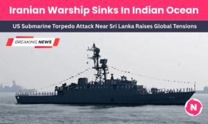 Iranian Warship Sinks In Indian Ocean: US Submarine Torpedo Attack Near Sri Lanka Raises Global Tensions | Image Via © BBC