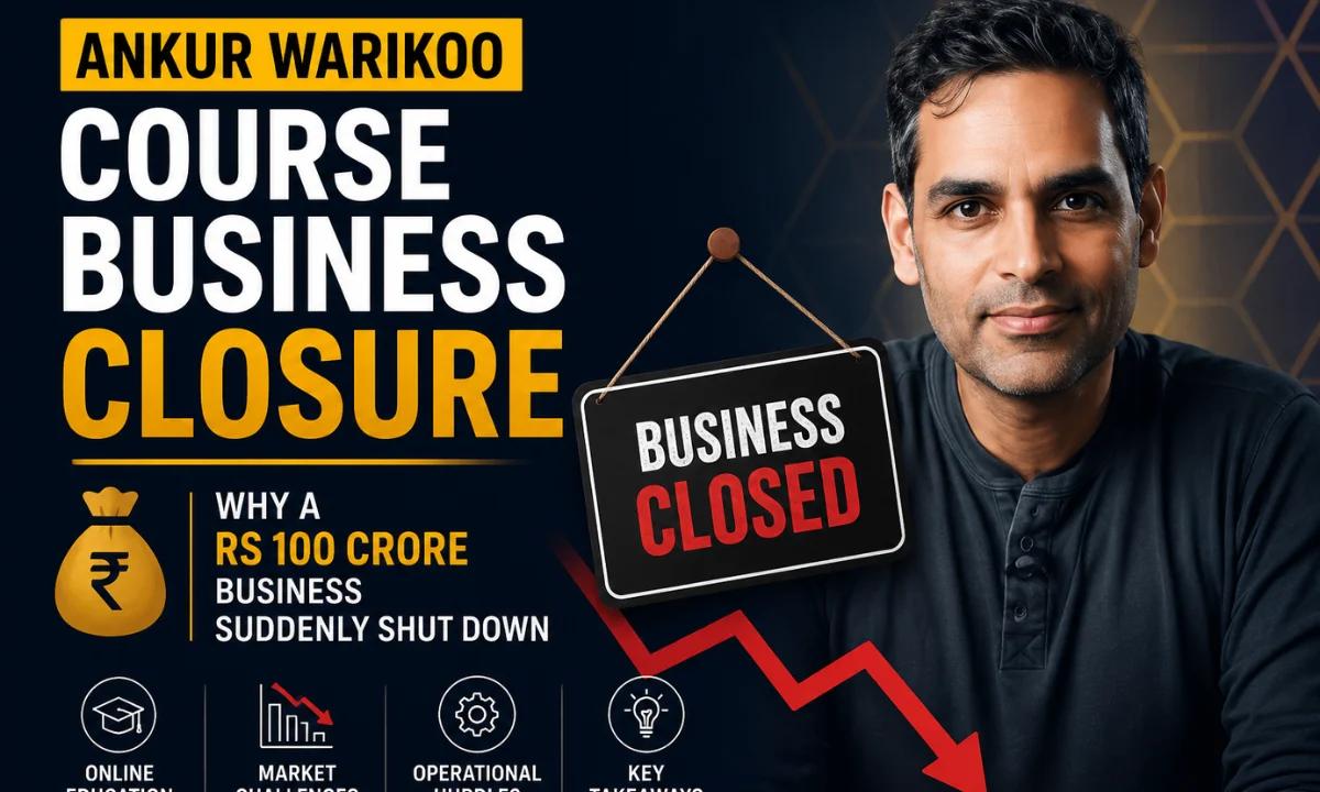 Ankur Warikoo Course Business Closure: Why A Rs 100 Crore Business Suddenly Shut Down