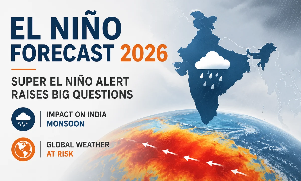 El Niño Forecast 2026: Super El Niño Alert Raises Big Questions For India Monsoon And Global Weather